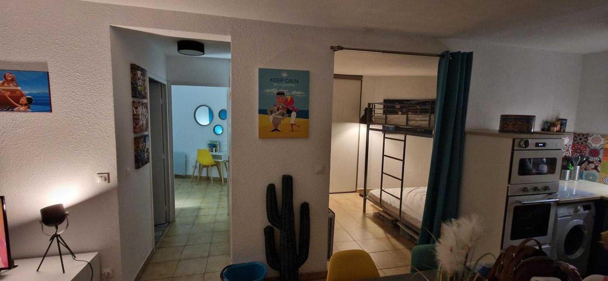 סן-מקסים Appartement 2 Chambres, A 100M De La Plage, 7 Nuits Minimum Haute Saison, 2 Nuits Minimum Basse Saison מראה חיצוני תמונה